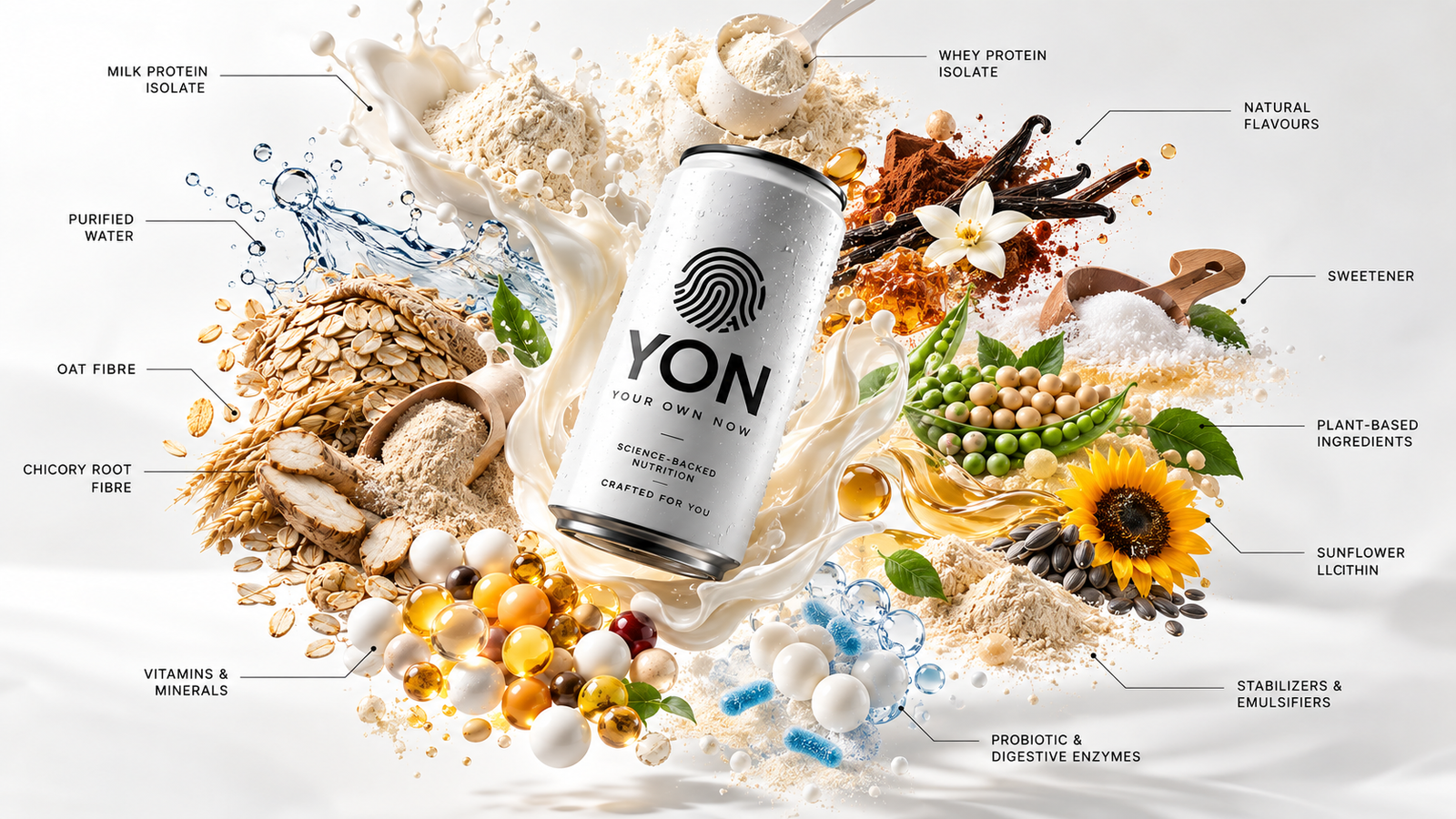 YON nutritional components formulation concept